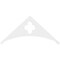 Ekena Millwork Pitch Turner Architectural Grade PVC Gable Pediment, 48"W x 22"H x 1"P (11/12) GPP048X022X100TUR - alternate 4